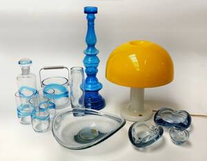 En samling Holmegaard Kastrup mm12