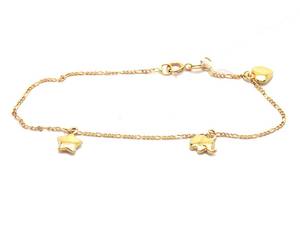 Armband Figaro 18K