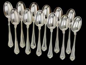 Matskedar, 12st silver