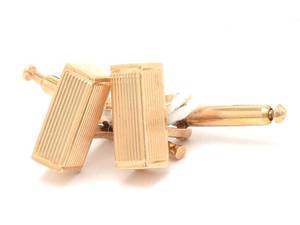 Skjortknappar, Kragknappar 14K