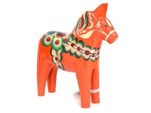 Dalahäst höjd 17cm