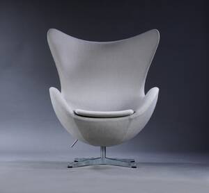 Arne Jacobsen. Ægget, model 3316, Hallingdal uld