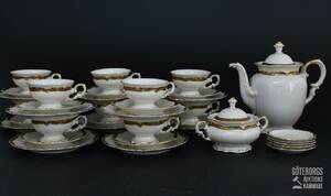 Kaffeservis, Royal Ivory, KPM