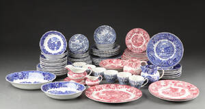 Samling fajance. Arabia, Wood Sons samt The Hunter 103