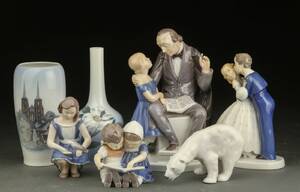 Royal Copenhagen og Bing Grøndahl. En samling porcelænsfigurer 7