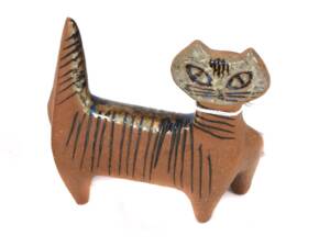 Figurin Katt lilla