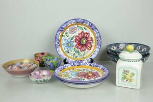 PARTI med skålar, fat och burk, bl.a. Villeroy Boch, Bavaria, Arzberg