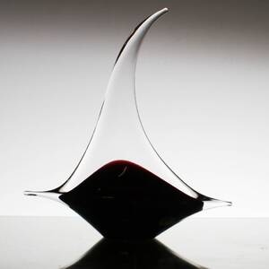 SKULPTUR, glas, Färe-Marcolin, Ronneby Glasbruk