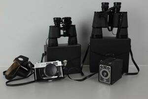 KIKARE, 2 st, Zephyr resp Everlite, samt kameror, 2 st, Konica resp Agfa