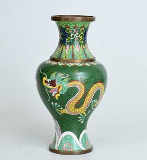 Vas, Cloisonné, Kina