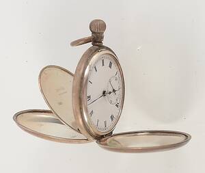 FICKUR, sterlingsilver Dennison watch case co, England.