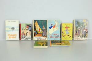 BARNBÖCKER, 8 st, Astrid Lindgren, Tove Jansson, Åke Holmberg, Elsa Beskow m.fl.