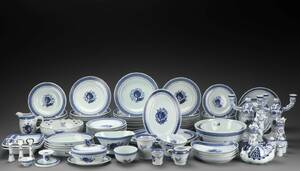 Royal Copenhagen Aluminia. Tranquebar stel 120