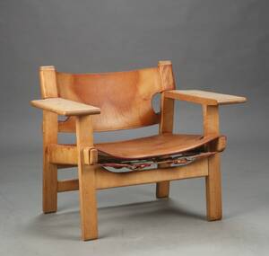 Børge Mogensen. Den spanske Stol, egetræ, model 2226