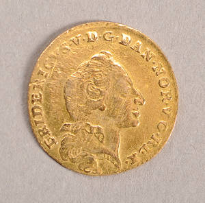 Danmark. 1 kurantdukat 1761 guld