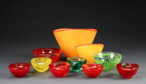 Kosta Boda mfl. Samling glas 10