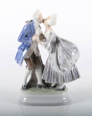 Royal Copenhagen Kgl. Porcelæn Kysset figur