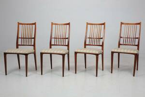 SVANTE SKOGH, stolar, 4 st, ur Cortina-serien, AB Seffle Möbelfabrik, ca 1956