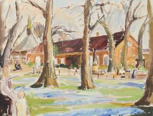 Oljemålning, Evald Björnberg 1895-1974