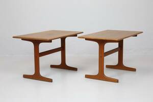 KARL-ERIK EKSELIUS, bord, ett par, SB 231, AB J.O. Carlsson, Vetlanda, 1950-tal