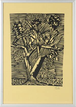 Axel Salto 1889-1961 Træsnit