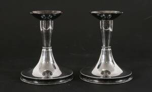 Ljusstakar ett par, silver, Tesi, 1971
