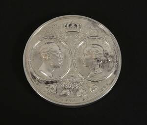 Minnesmynt i silver, Oscar II Sophia, 1882