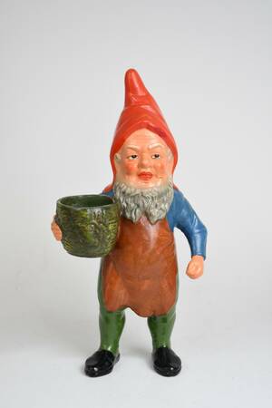 Tomte i keramik