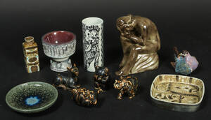 Royal Copenhagen Kongeligt Porcelæn, Palshus m.m. Samling figurer m.m. 11