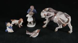 BG og Royal Copenhagen samling porcelænsfigurer5