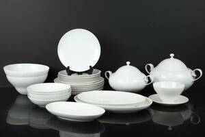 BJÖRN WIINBLAD, matservis, 26 st delar, White romance, Rosenthal