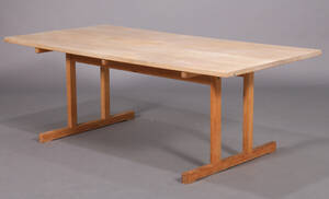 Børge Mogensen. Shakerbord i egetræ, model 6286
