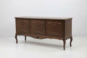 SIDEBOARD, mahognybok, rokokostil, 1900-talets andra hälft