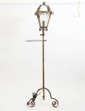 Golvlampa, 1900-talets första hälft