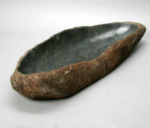 Unika trug fuglebad i mountain-stone