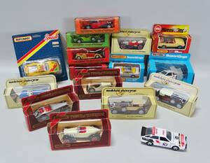Parti leksaksbilar, Matchbox, 16 delar, mestadels Models of yesteryears