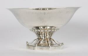 Johan Rohde for Georg Jensen Oval opsats af sterling sølv