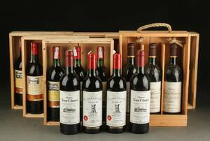 25 flasker moden Bordeaux 25