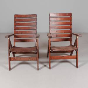 TRÄDGÅRDSSTOLAR, 2 st, Tuve Original, Osby, 1900-2000-tal