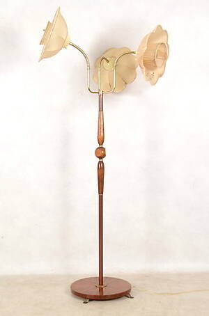 GOLVLAMPA, 3-armad, 194050-tal.