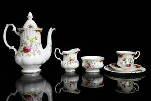 KAFFESERVIS, 17 delar, Chatelaine, Royal Albert