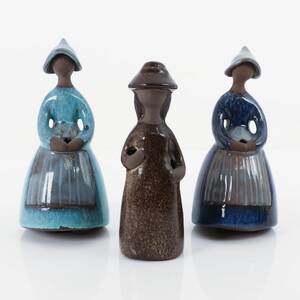 ELSI BOURELIUS, JIE, 3 st figuriner