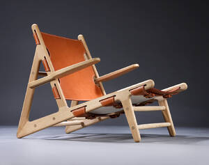 Børge Mogensen. Jagtstol. Lænestol, model 2229
