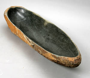 Unika trug fuglebad i mountain-stone