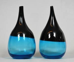 Glasvaser, handblåsta