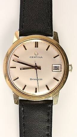 HERRARMBANDSUR, Certina Bristol 235.