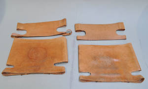 Børge Mogensen 1914 - 1972. To sæt Original betræk til Den spanske stol, model 2226
