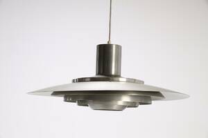 Preben Fabricius Jørgen Kastholm Pendel af aluminium, diam. 70 cm