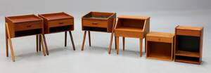 Samling danske teak møbler, bl.a. Kai Kristiansen 6