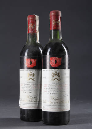 2 fl. Chateau Mouton Rothschild 1972 2